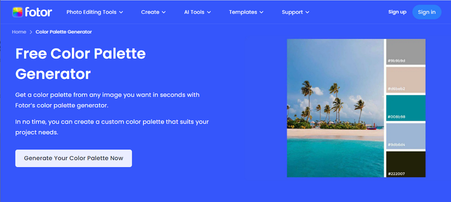 7 Best Free Color Palette Generator Tools Online