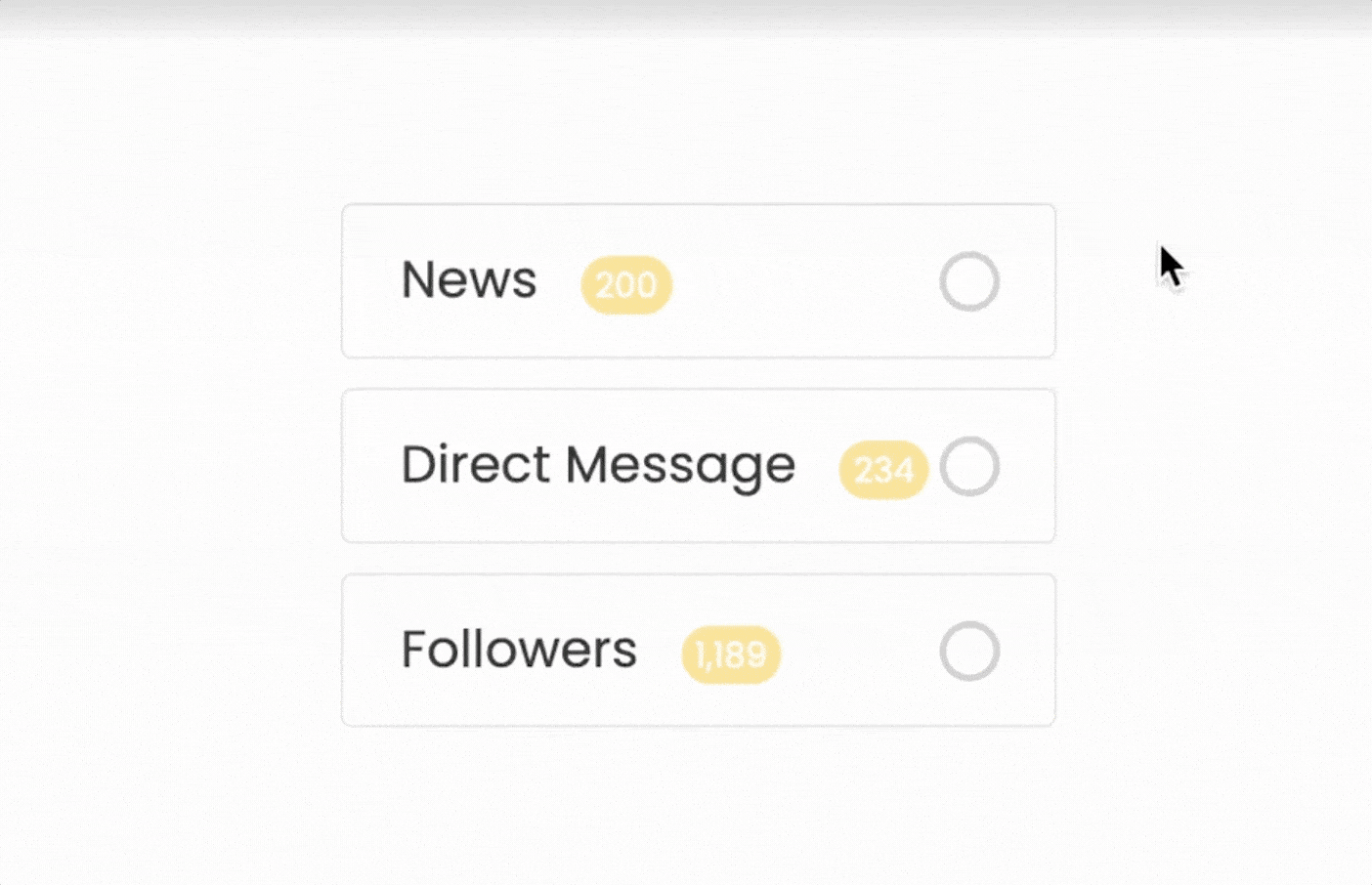 Checkbox with cool animation