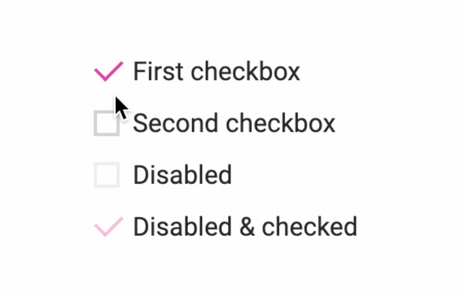 Checkbox to tick snippet