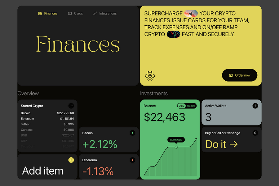 Finance Dashboard