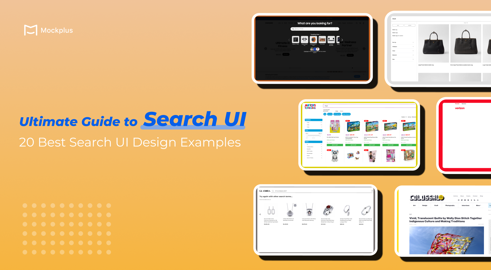 Ultimate Guide to Search UI Design: 20 Best Examples & Tools
