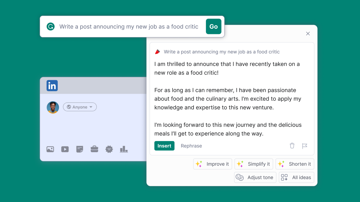 GrammarlyGO AI Assistant