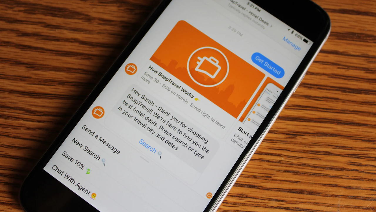 SnapTravel AI chatbot