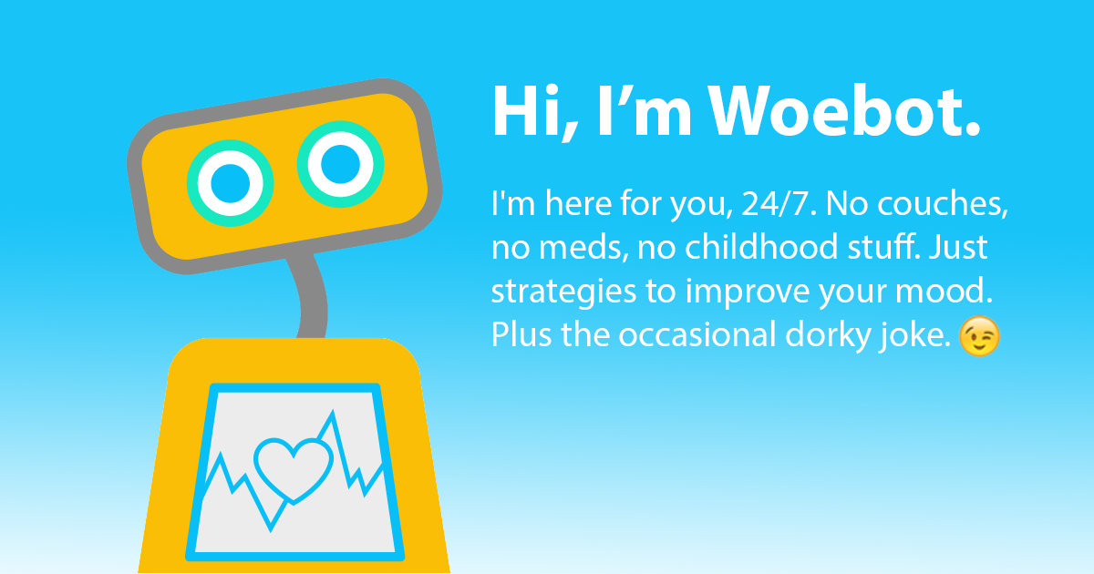 Woebot AI chatbot