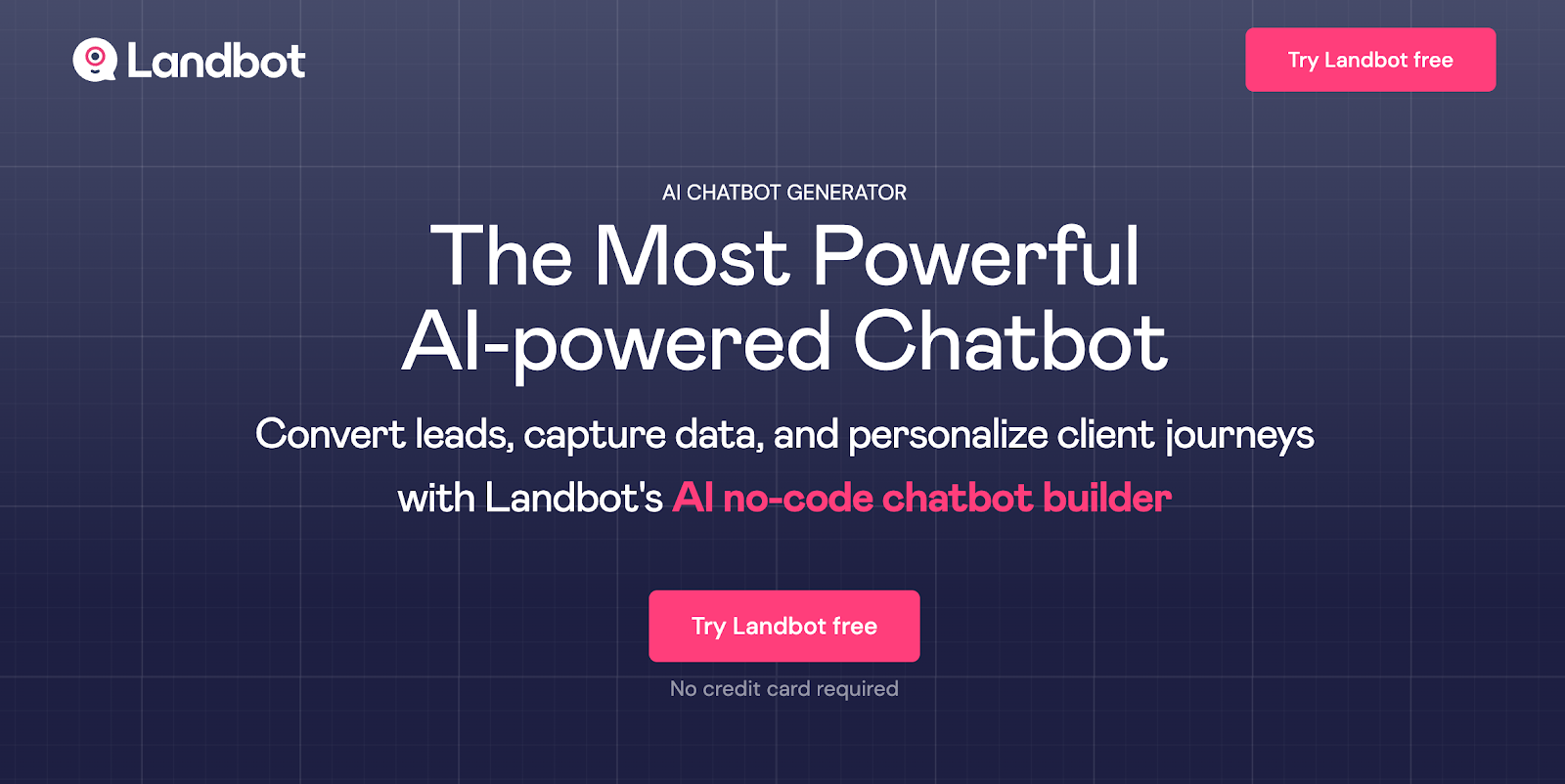 Landbot ai chatbot