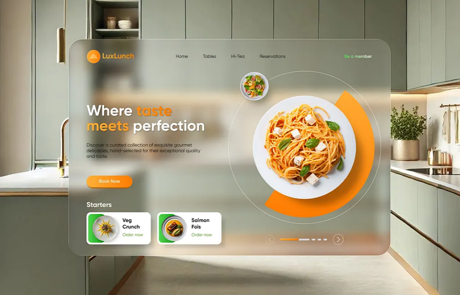 Hammad Hassan Food Website 