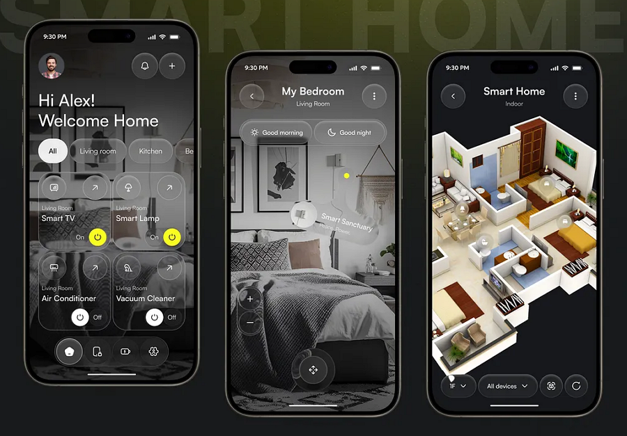 Smart Home Control App 