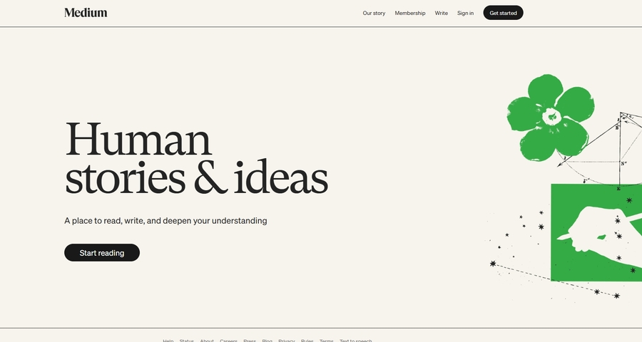 The Website of Medium