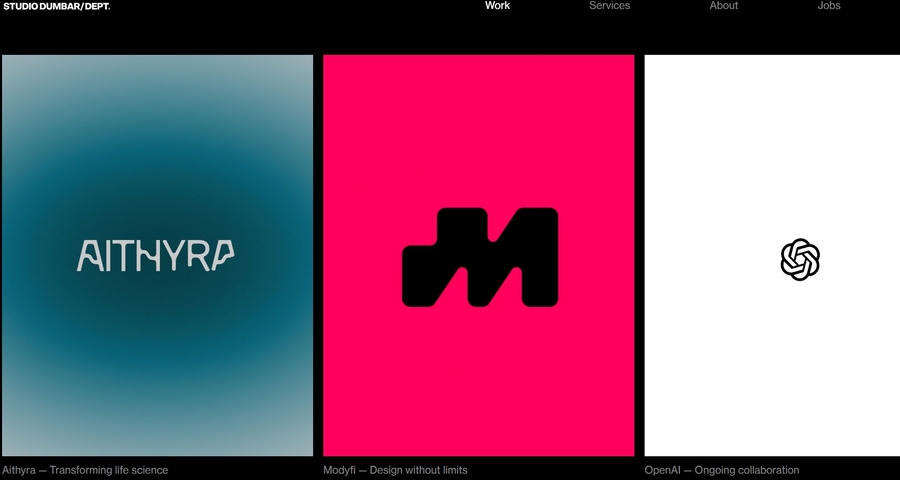 The Website of Studio Dumbar