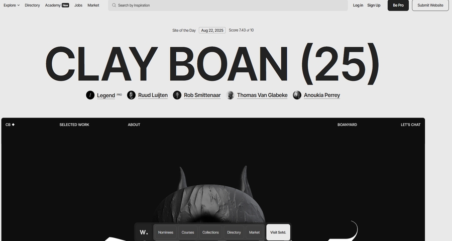 The Website of Awwwards