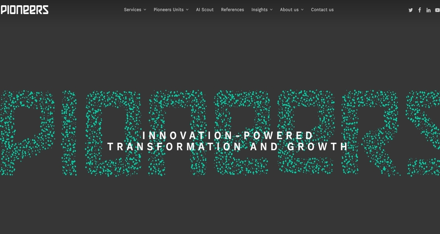The Website of Pioneers.io