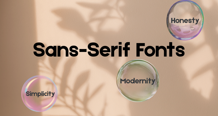 Sans-Serif Fonts Example